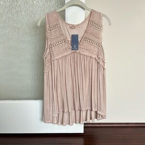 POL Tirzah Crotchet Top